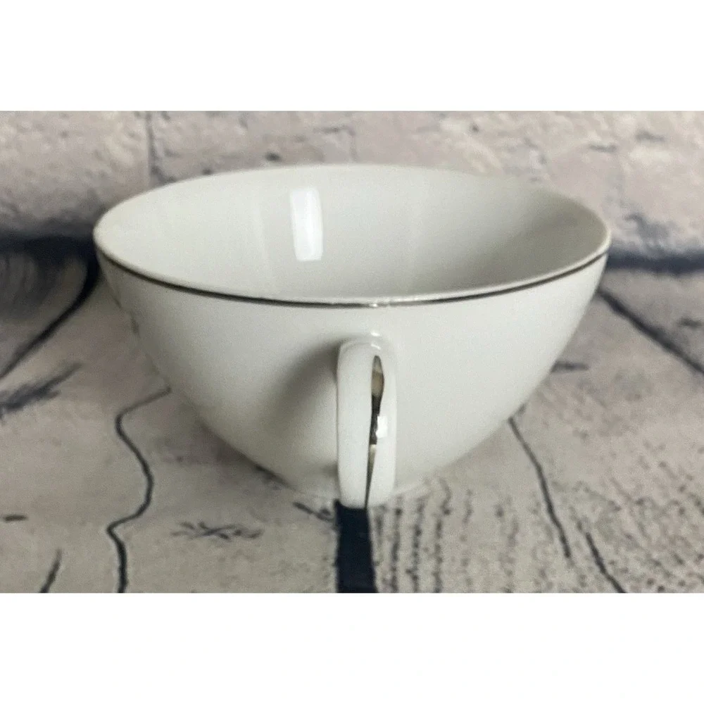 VTG Creative Royal Elegance Fine China Coffee Tea Cup & Saucer Wheat Flower